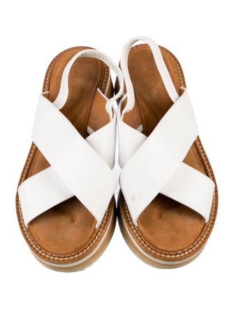 Robert Clergerie Leather Slides