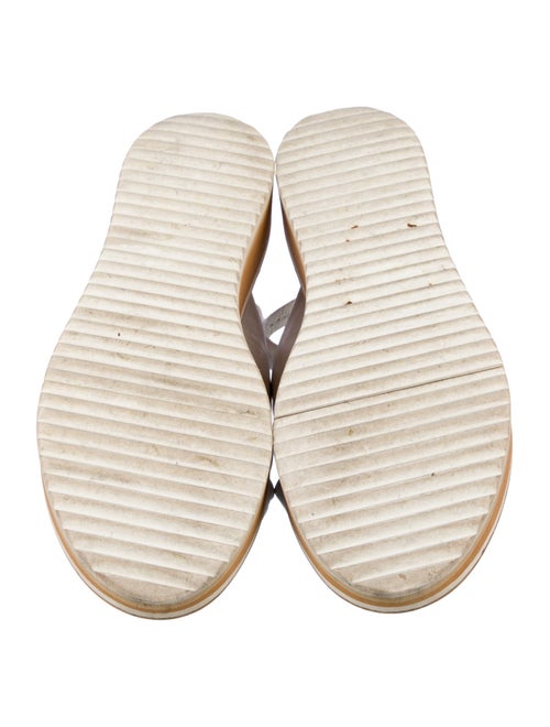 Robert Clergerie Leather Slides