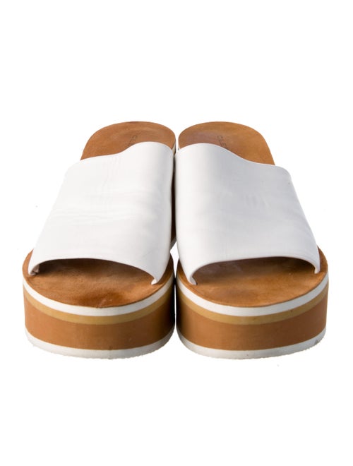 Robert Clergerie Leather Slides