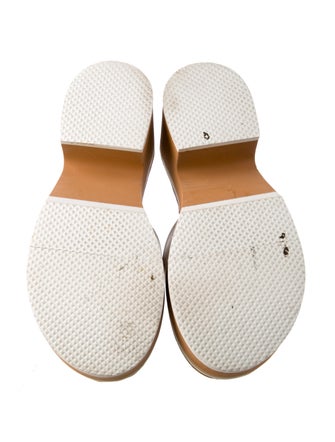 Robert Clergerie Leather Slides