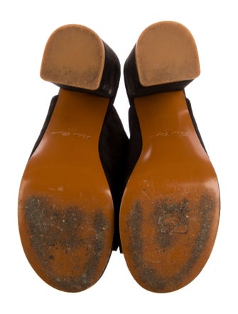 Robert Clergerie Suede Slides