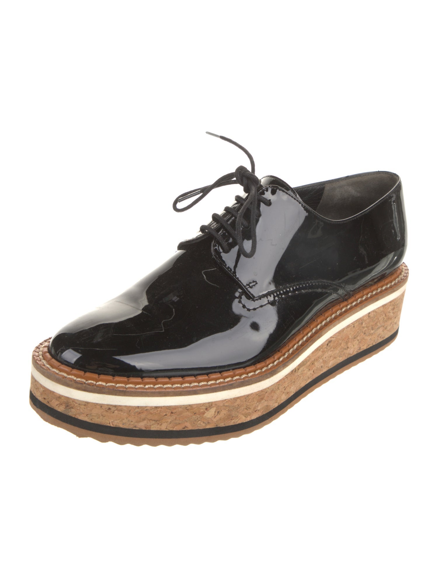 Robert Clergerie Patent Leather Oxfords