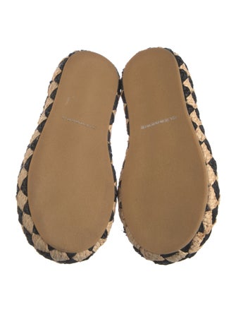 Robert Clergerie Ostrich Printed Slides