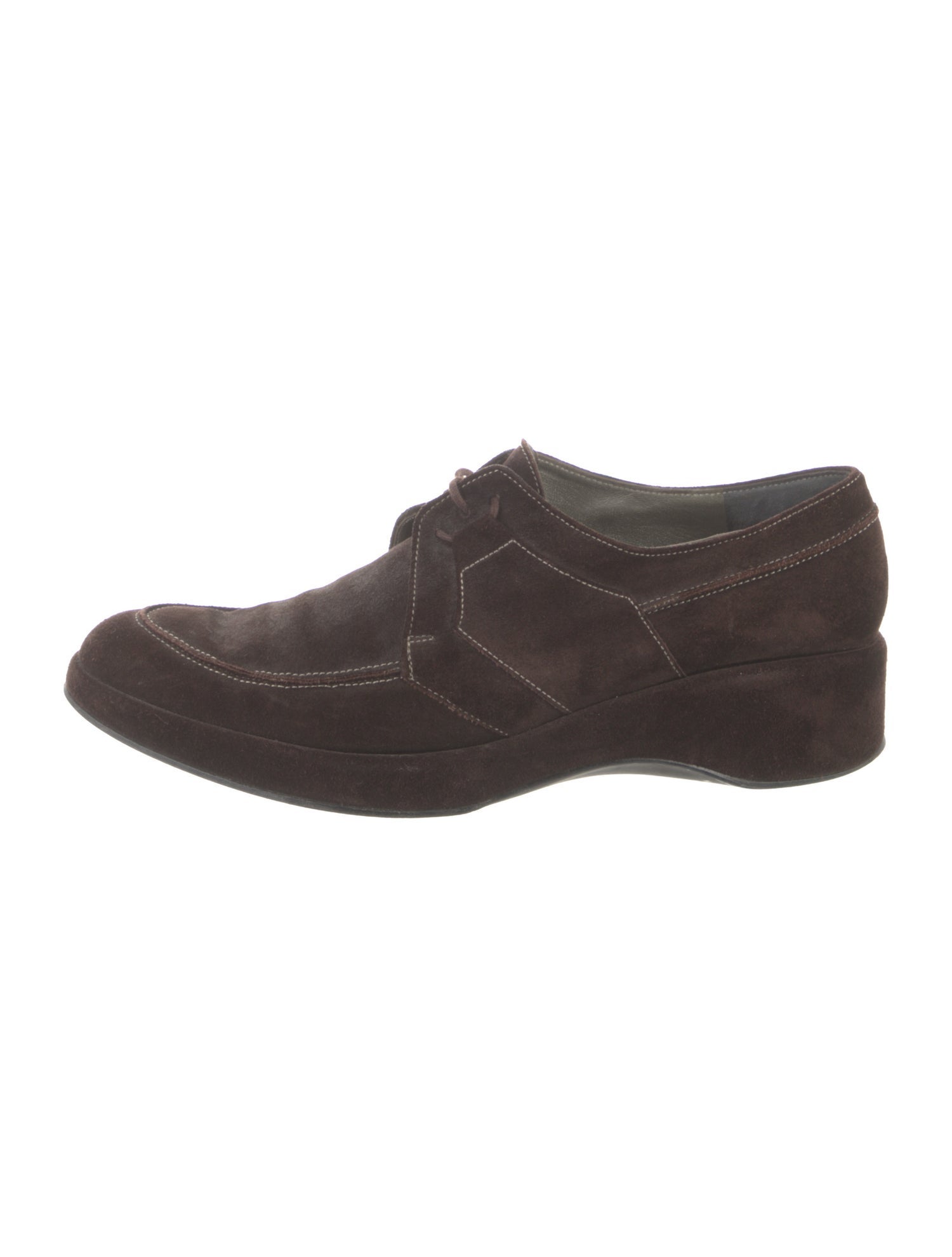 Robert Clergerie Suede Oxfords