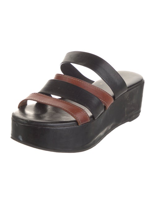 Robert Clergerie Leather Slides