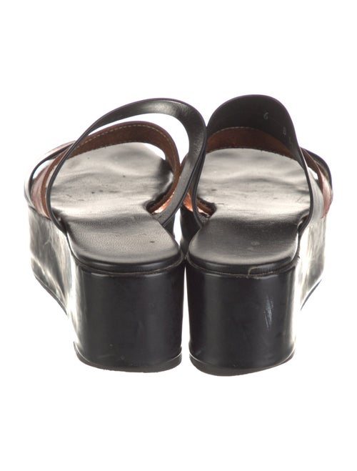 Robert Clergerie Leather Slides