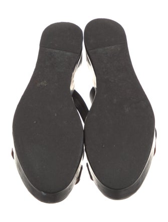 Robert Clergerie Leather Slides