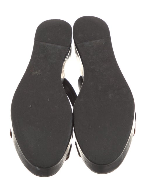 Robert Clergerie Leather Slides