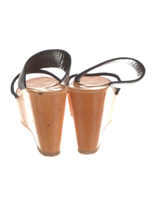 Robert Clergerie Leather Slides