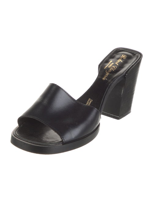 Robert Clergerie Leather Slides