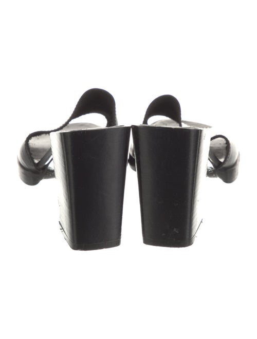 Robert Clergerie Leather Slides