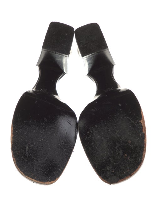 Robert Clergerie Leather Slides