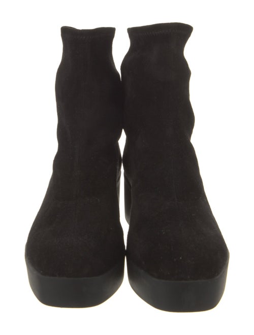 Robert Clergerie Suede Sock Boots