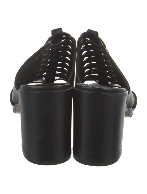 Robert Clergerie Leather Slides