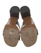 Robert Clergerie Leather Slides