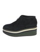 Robert Clergerie Suede Wedge Sneakers