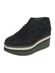 Robert Clergerie Suede Wedge Sneakers