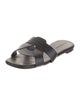 Robert Clergerie Leather Slides