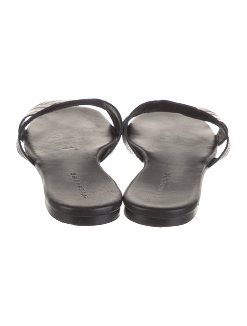 Robert Clergerie Leather Slides