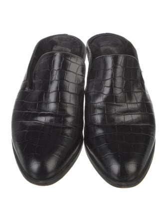 Robert Clergerie Leather Mules