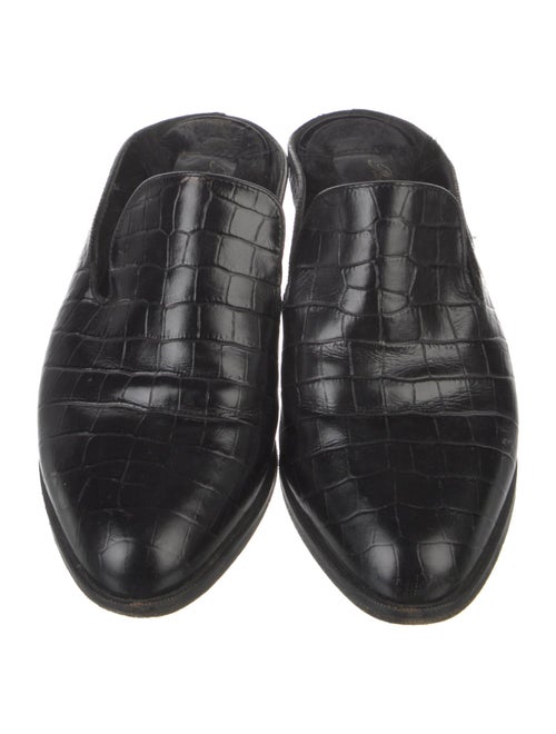 Robert Clergerie Leather Mules