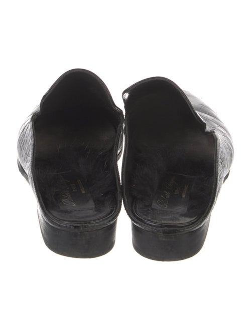 Robert Clergerie Leather Mules