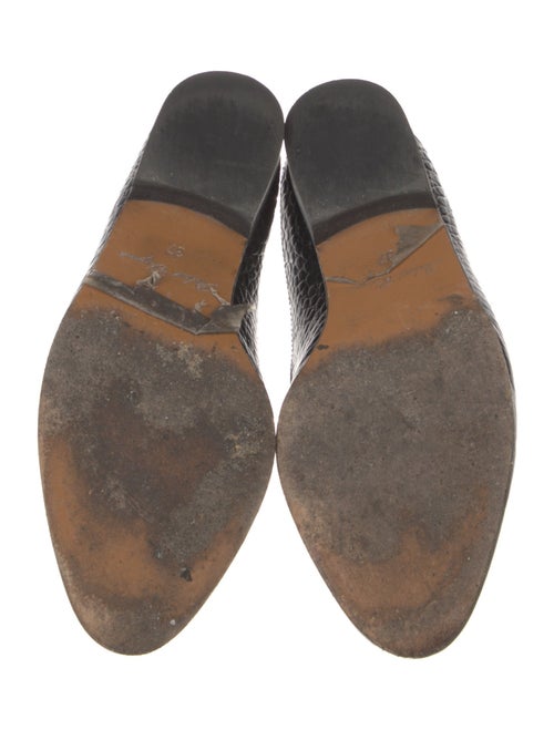 Robert Clergerie Leather Mules
