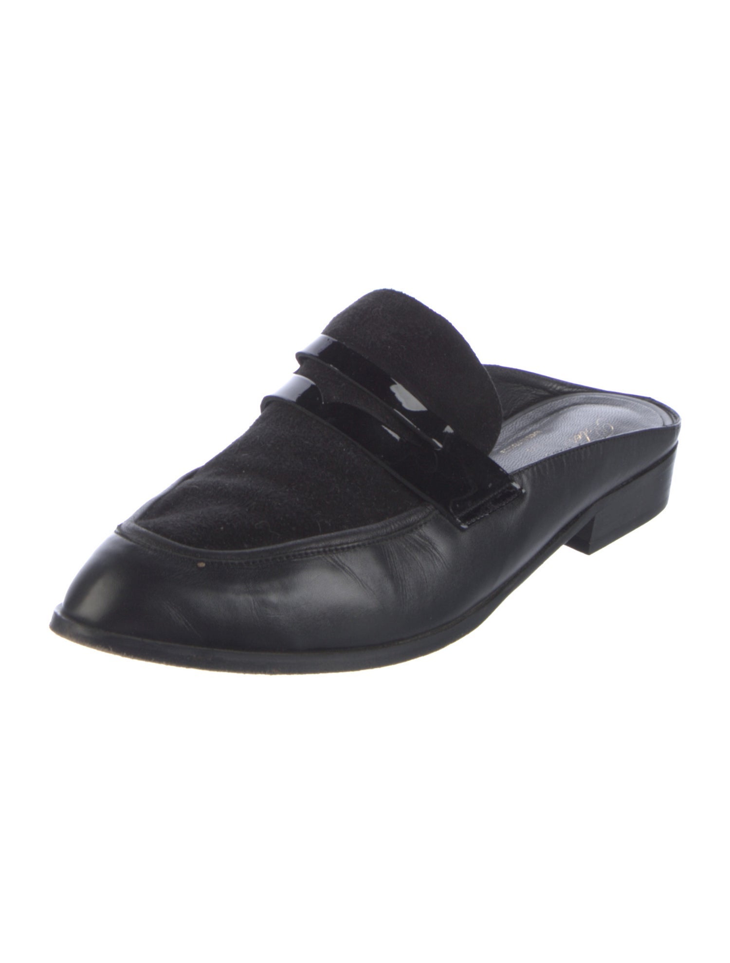 Robert Clergerie Leather Mules