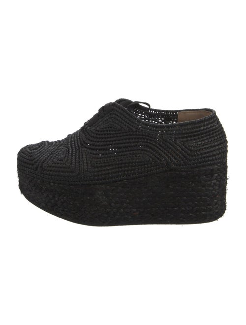 Robert Clergerie Straw Oxfords