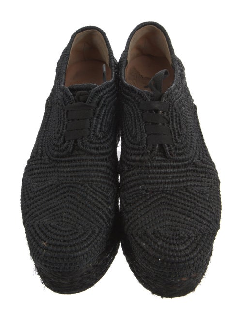 Robert Clergerie Straw Oxfords