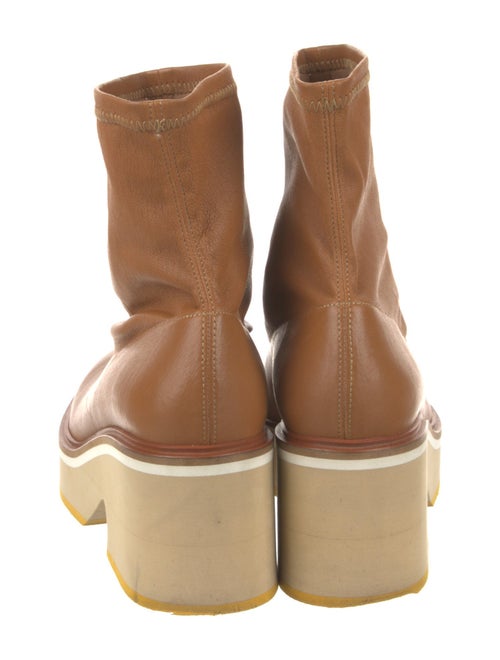 Robert Clergerie Leather Sock Boots