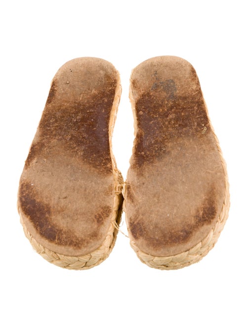 Robert Clergerie Straw Espadrilles