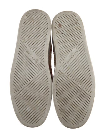 Robert Clergerie Straw Printed Oxfords