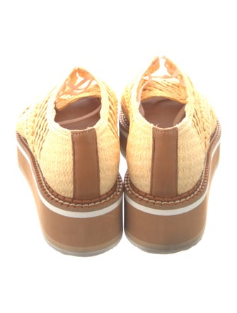 Robert Clergerie Raffia Oxfords