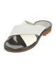 Robert Clergerie Leather Slides