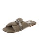 Robert Clergerie terry cloth flat sandals
