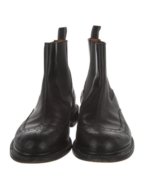 Robert Clergerie Leather Chelsea Boots