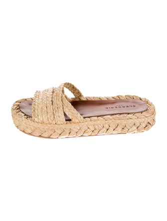 Robert Clergerie Straw Espadrilles