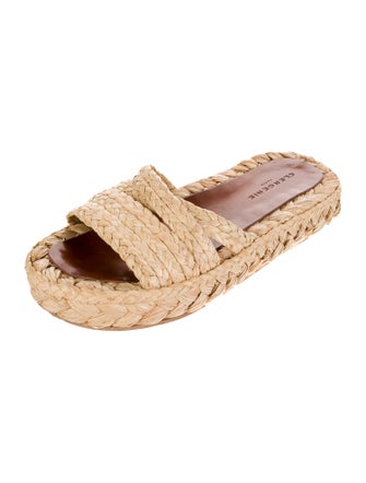 Robert Clergerie Straw Espadrilles