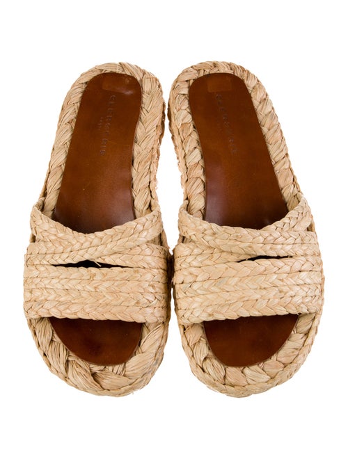 Robert Clergerie Straw Espadrilles