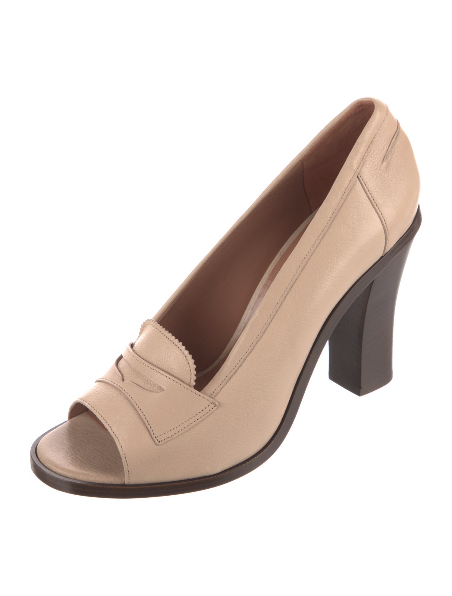 Robert Clergerie Leather Pumps