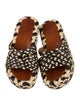 Robert Clergerie Straw Printed Espadrilles
