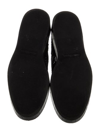 Robert Clergerie Straw Flats