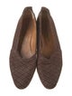 Robert Clergerie Tweed Pattern Ballet Flats