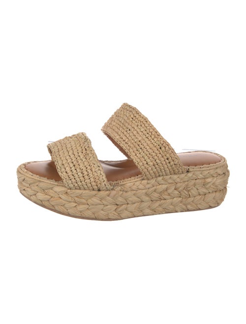 Robert Clergerie Straw Espadrilles