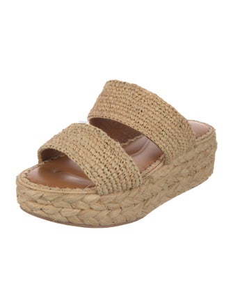 Robert Clergerie Straw Espadrilles