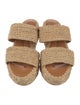 Robert Clergerie Straw Espadrilles