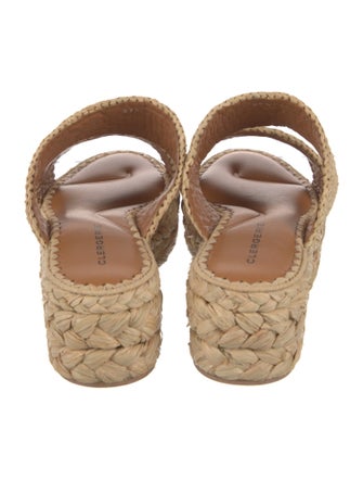 Robert Clergerie Straw Espadrilles