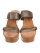 Robert Clergerie Leather Slides