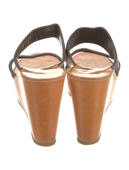 Robert Clergerie Leather Slides